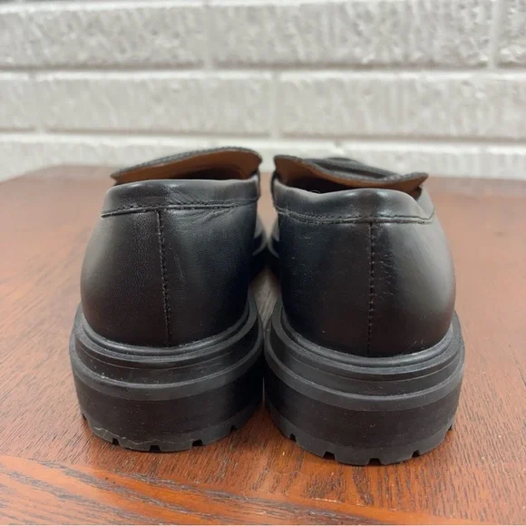 Madewell Bradley Lugsole Loafer Black 9 - Picture 6 of 9